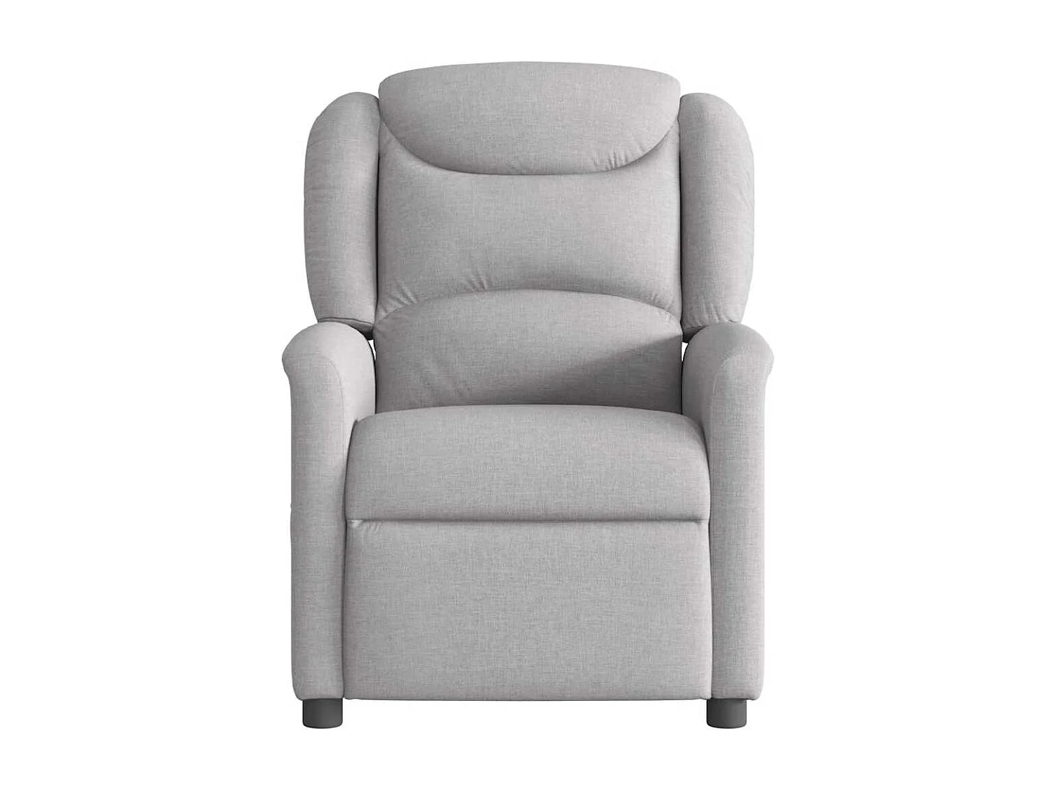 Massagesessel Elektrisch | Relaxsessel indoor Wolkengrau Stoff SHL94447