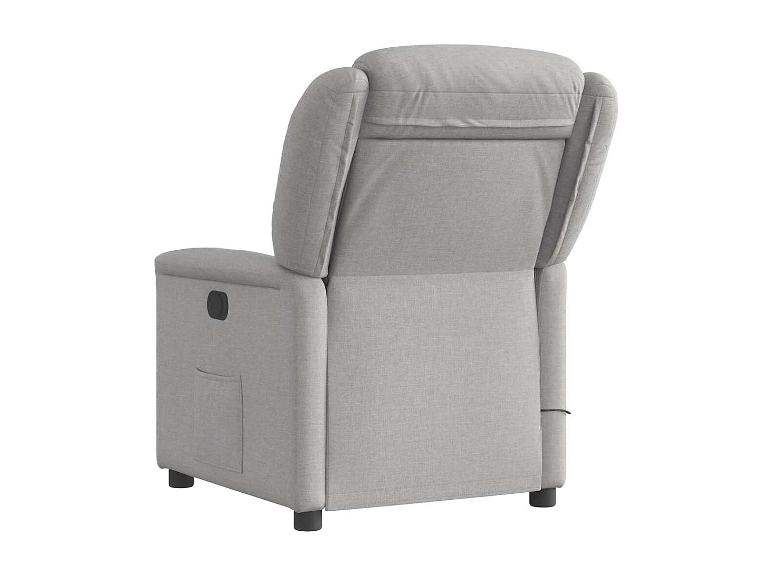Massagesessel Elektrisch | Relaxsessel indoor Wolkengrau Stoff SHL94447