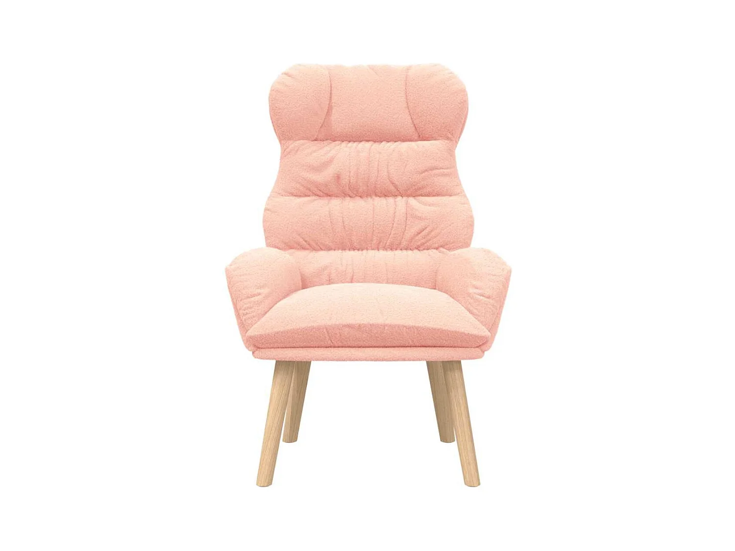 Sillón de relax | Silla Relax | Sillón de salón Rosa 69x74x93 cm tela SHL5720