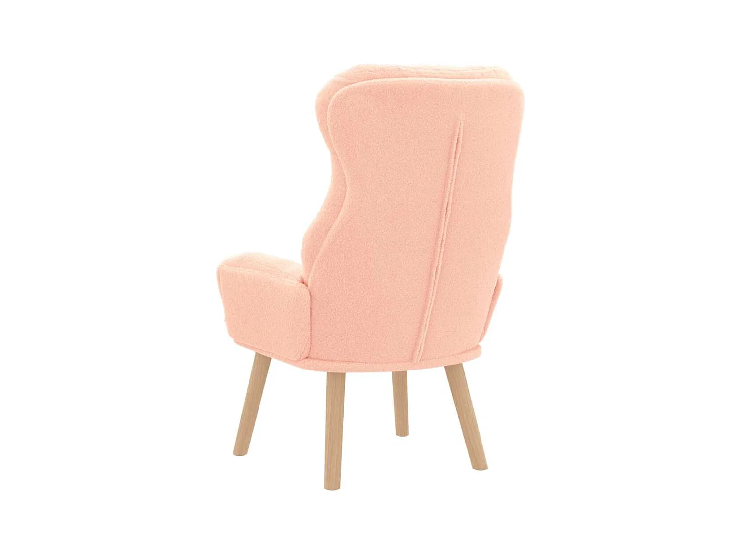 Sillón de relax | Silla Relax | Sillón de salón Rosa 69x74x93 cm tela SHL5720