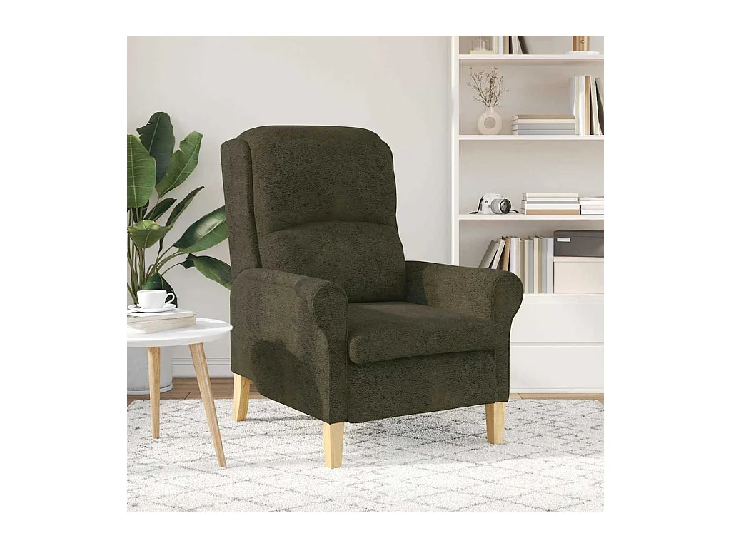 Sillón de relax | Sillón Verde ejército 76x94x102 cm Cuero sintético SHL3670