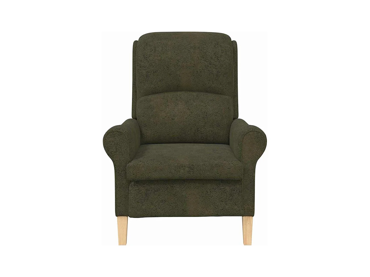 Sillón de relax | Sillón Verde ejército 76x94x102 cm Cuero sintético SHL3670