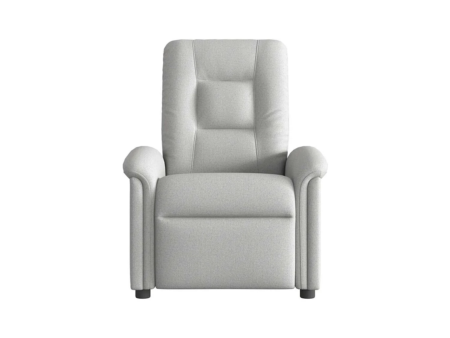 Fauteuil inclinable-Chaise de relax-Fauteuil TV gris nuage tissu SHL3989