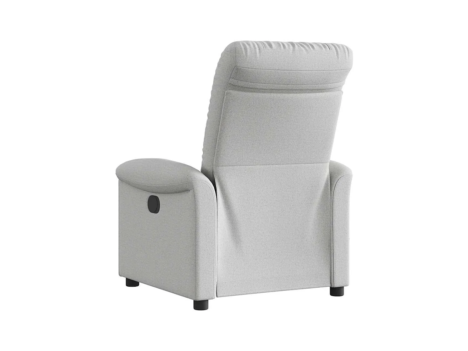 Fauteuil inclinable-Chaise de relax-Fauteuil TV gris nuage tissu SHL3989