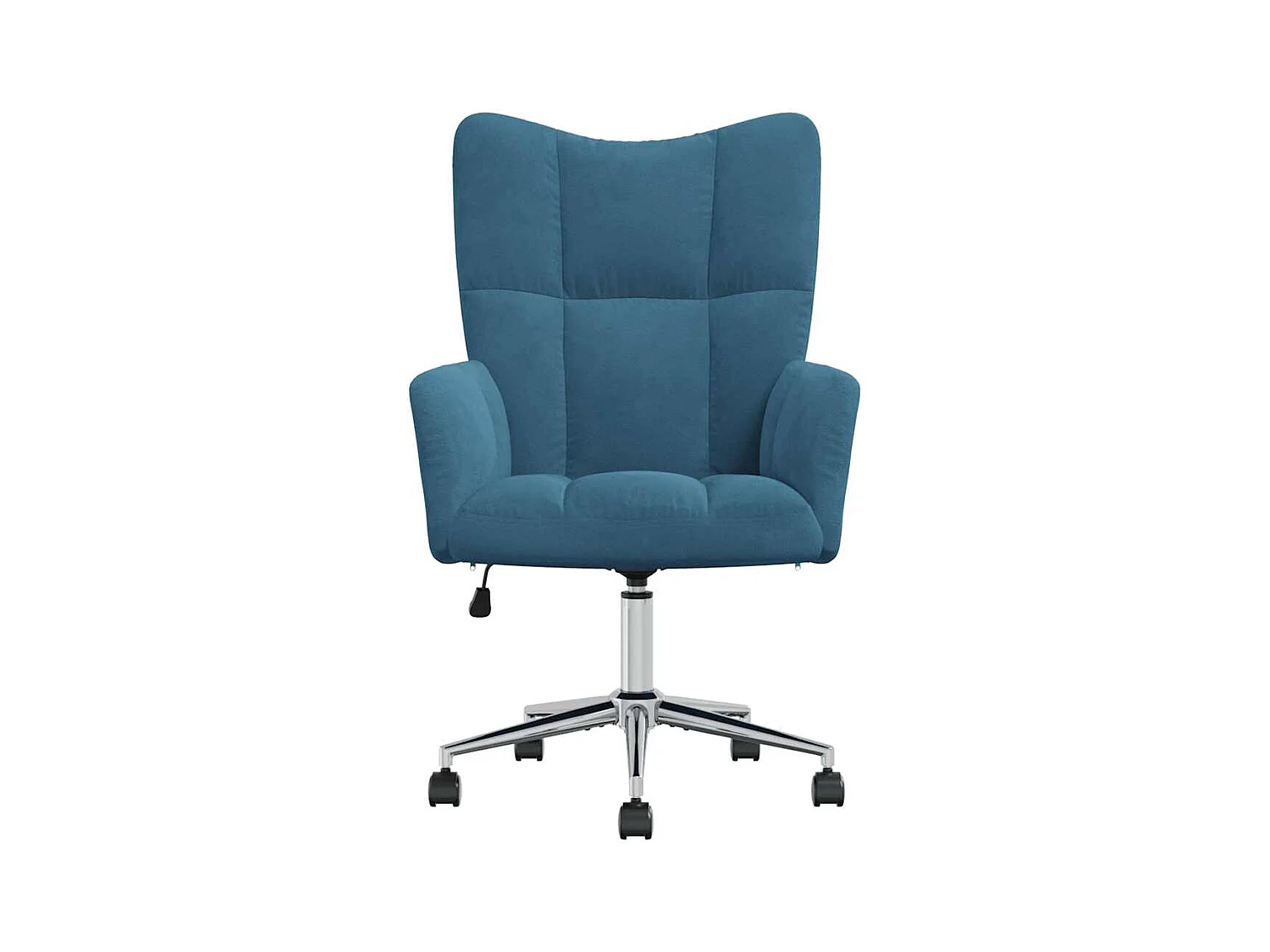 Chaise de relaxation-Fauteuil de bureau Bleu Velours SHL5111
