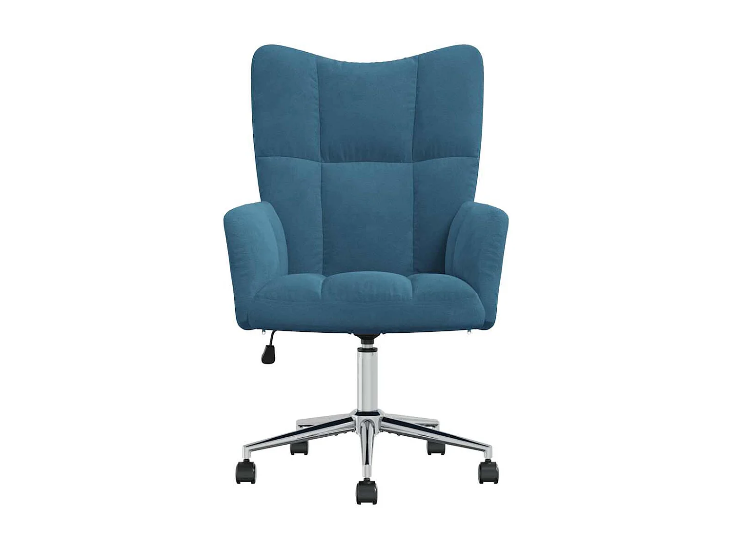 Relaxsessel | Lounge Sessel Blau Samt SHL30281
