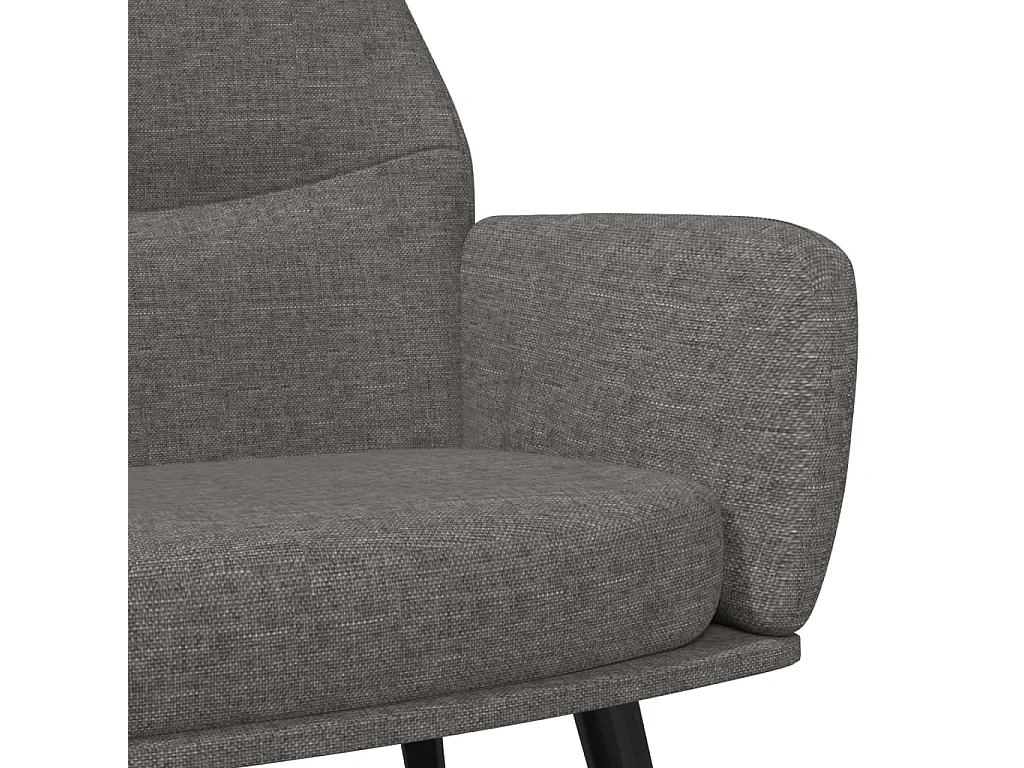 Relaxsessel | Lounge Sessel Hellgrau Stoff SHL58163