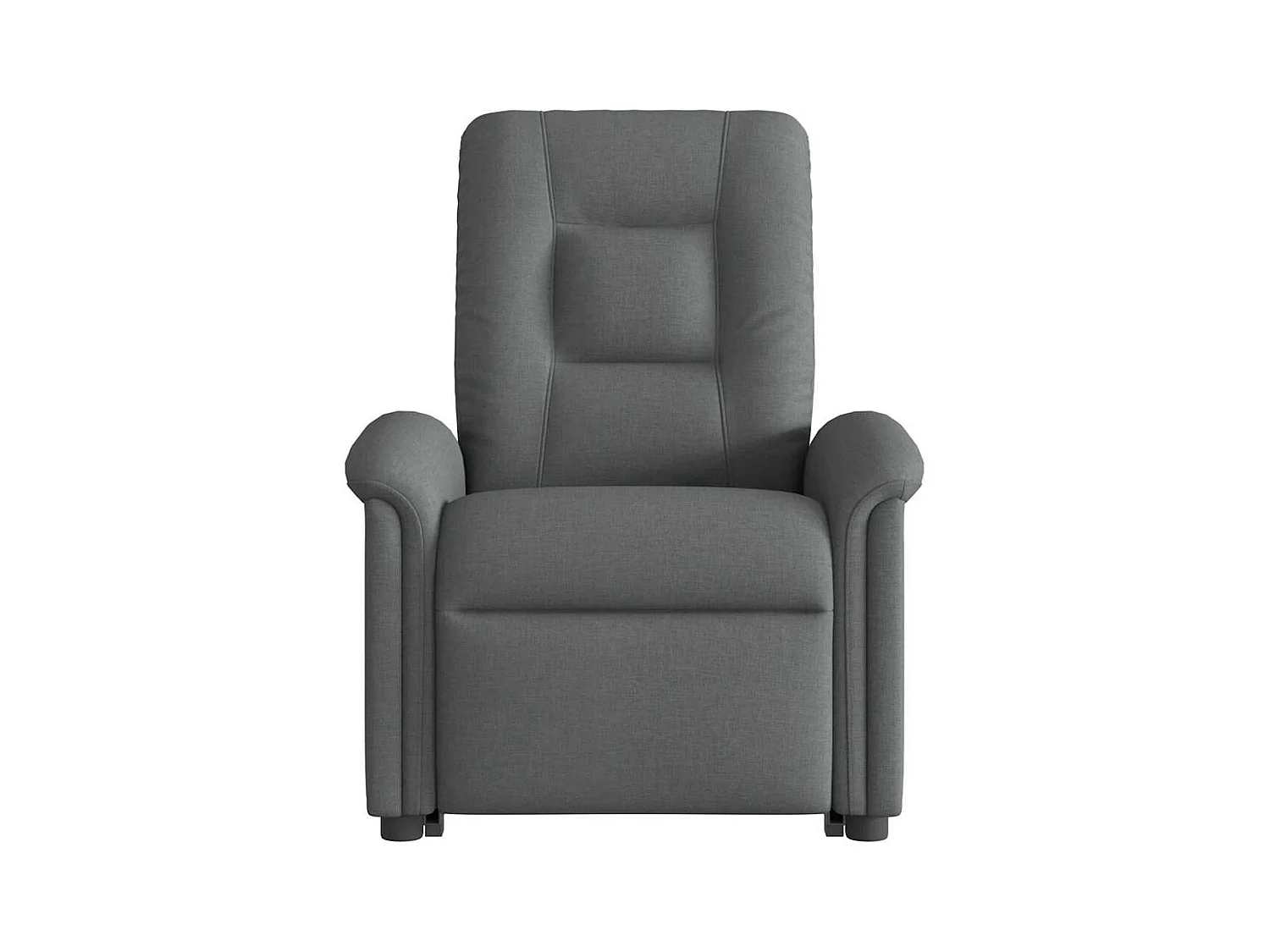 Sillón de relax | Silla | Sillón reclinable elevable de tela gris oscuro SHL3501