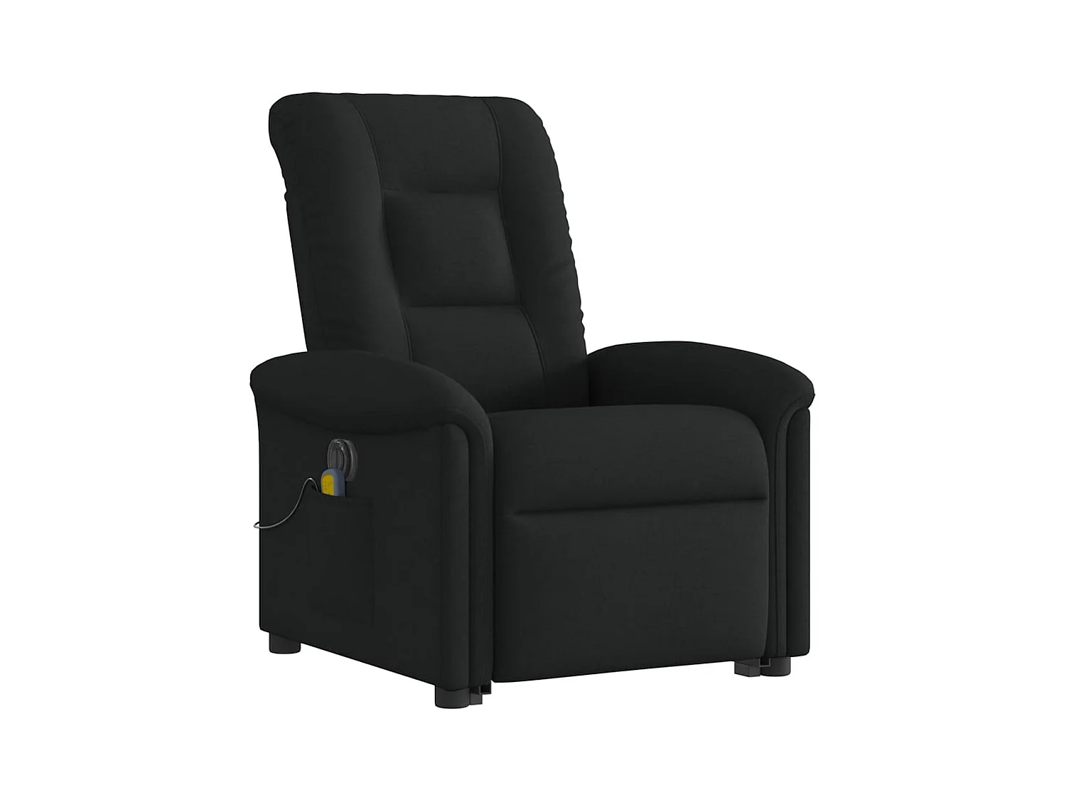 Sillón de salón | Silla | Sillón de masaje eléctrico reclinable elevable tela negro SHL2018