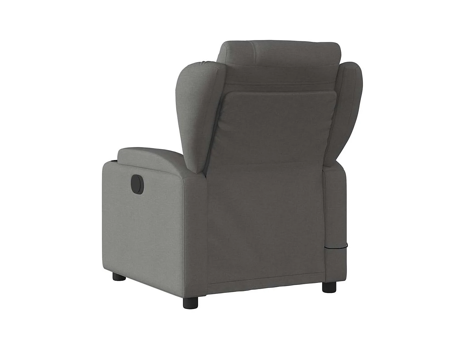 Fauteuil inclinable-Chaise de relax-Fauteuil de Massage gris foncé tissu SHL1439