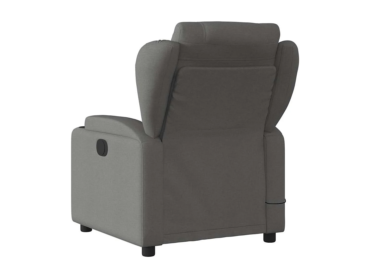 Fauteuil inclinable-Chaise de relax-Fauteuil de Massage gris foncé tissu SHL1439
