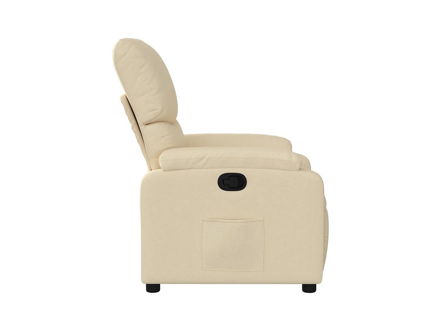 Sillón de relax | Sillón reclinable de tela crema SHL9955