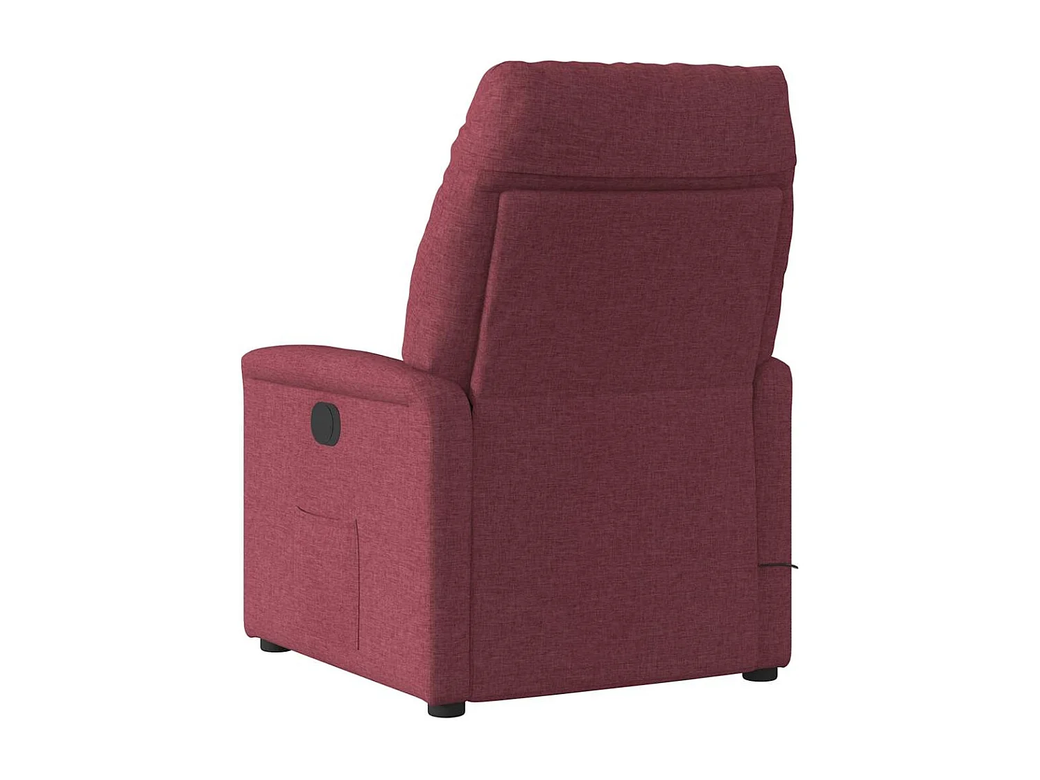 Sillón de salón | Silla | Sillón de masaje reclinable eléctrico tela rojo tinto SHL7418