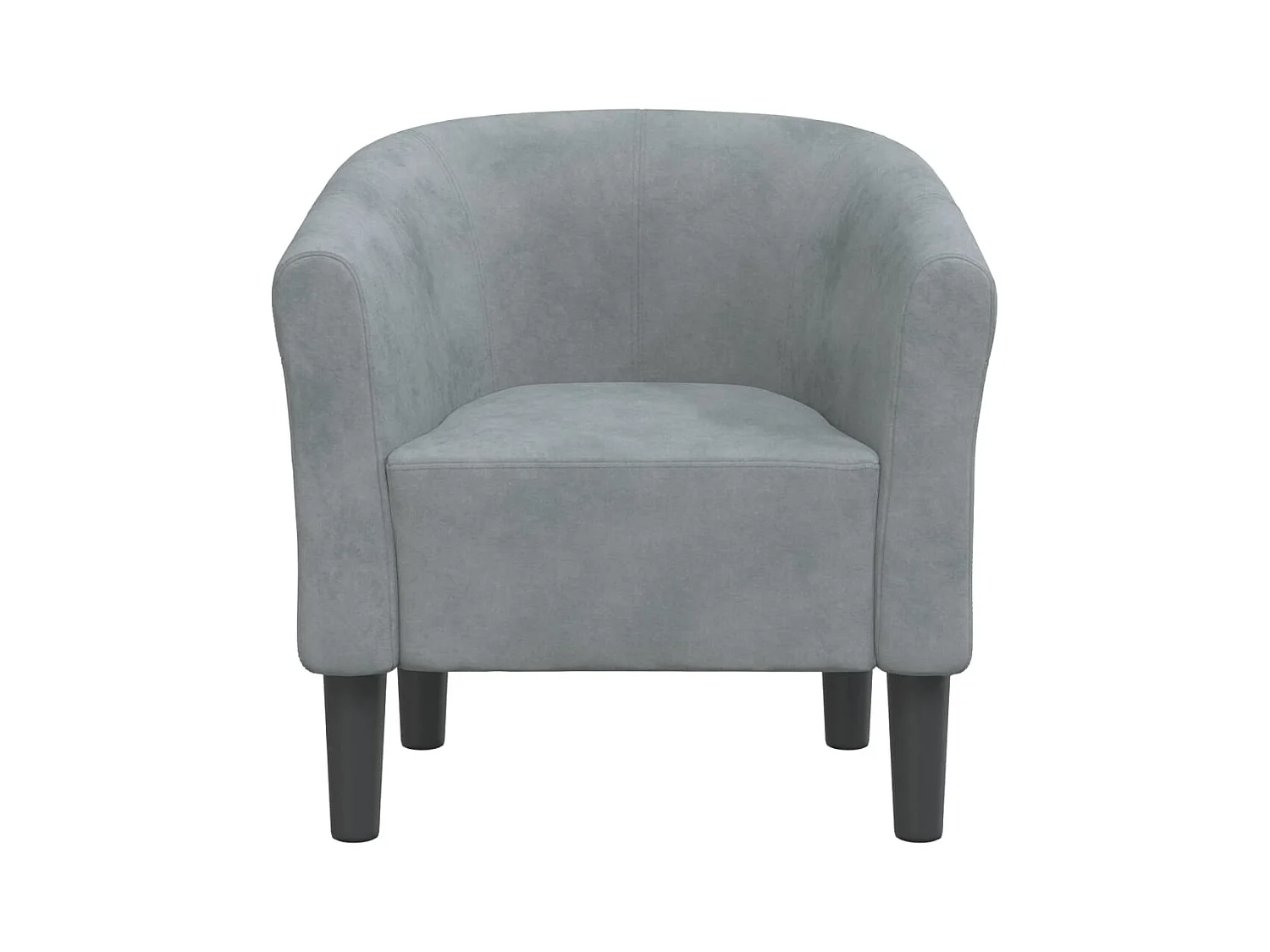 Sillón de salón | Silla de relax | Sillón de terciopelo gris oscuro SHL5827