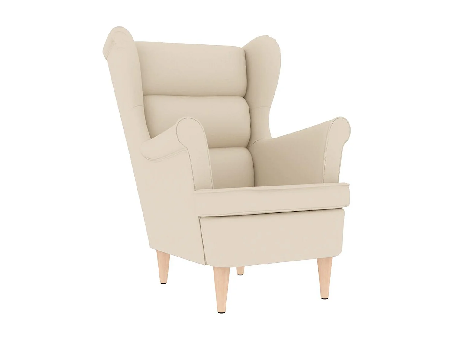 Relaxsessel-Lounge Sessel Weiß 74x84x100 cm Leinen SHL75910