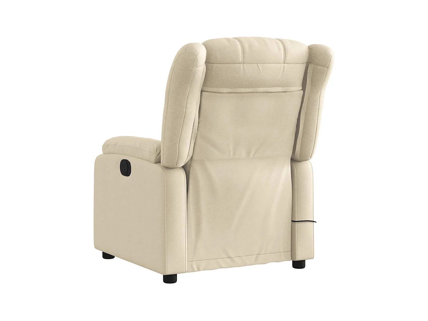 Sillón de salón | Silla | Sillón de masaje reclinable de tela crema SHL4345
