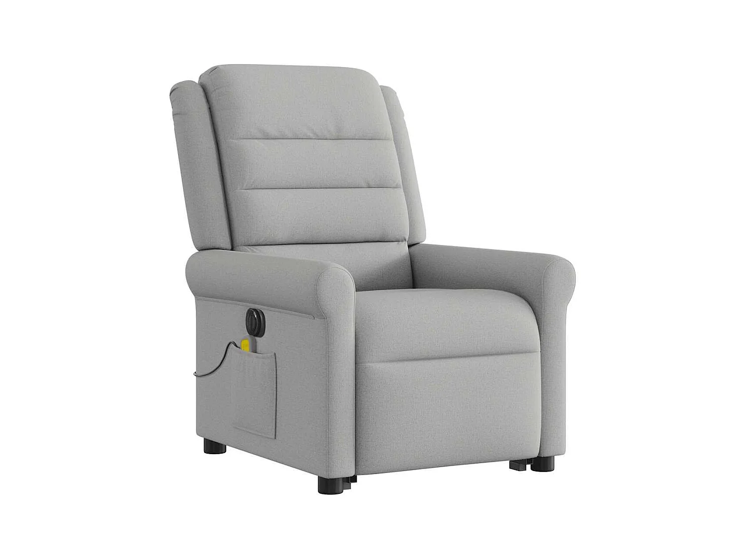 Sillón de salón | Silla | Sillón de masaje eléctrico reclinable elevable tela gris nube SHL2831
