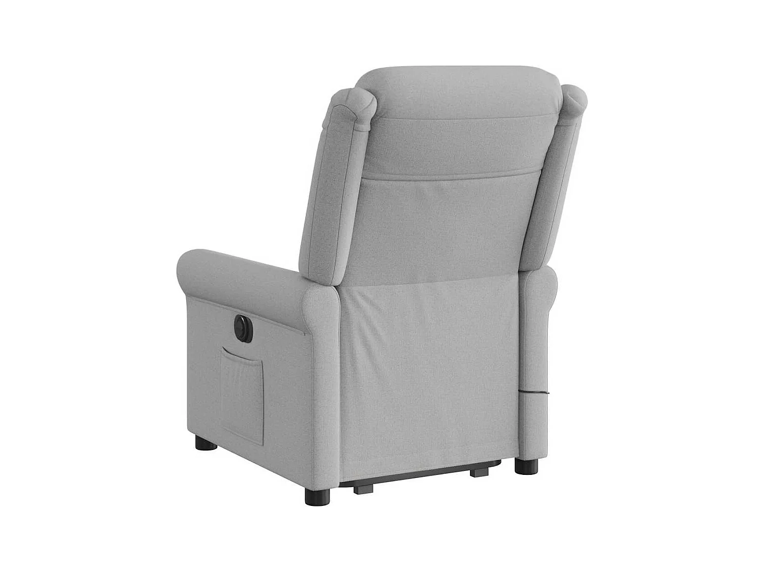 Sillón de salón | Silla | Sillón de masaje eléctrico reclinable elevable tela gris nube SHL2831