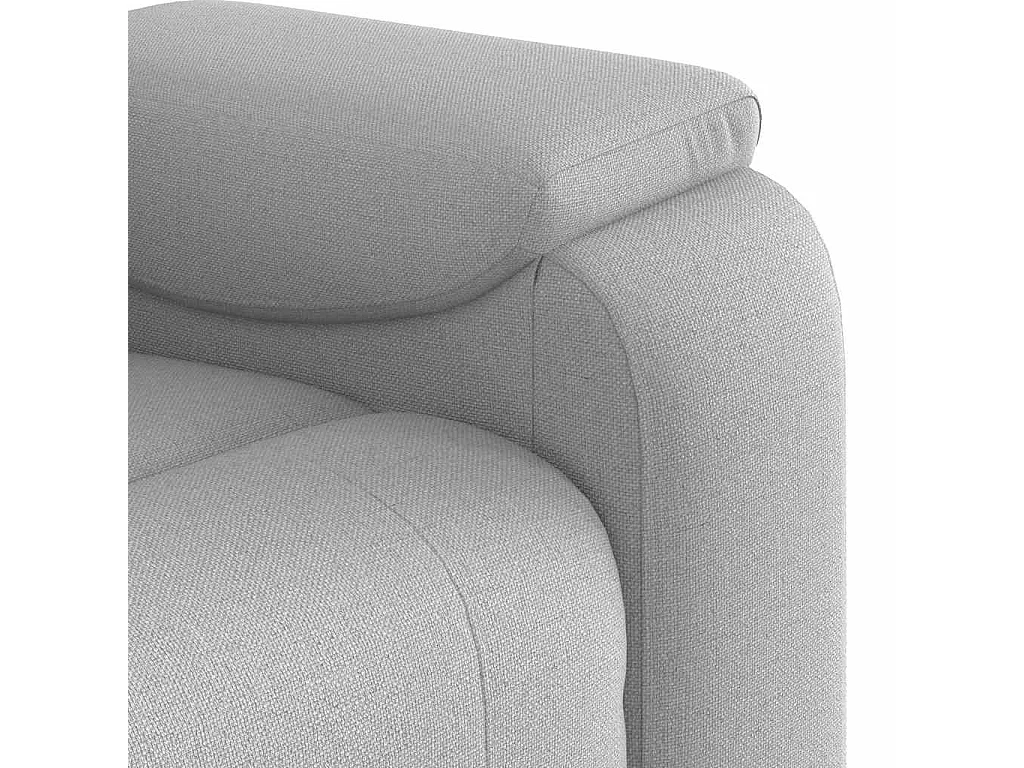 Sillón de relax | Sillón reclinable de tela gris nube SHL8119