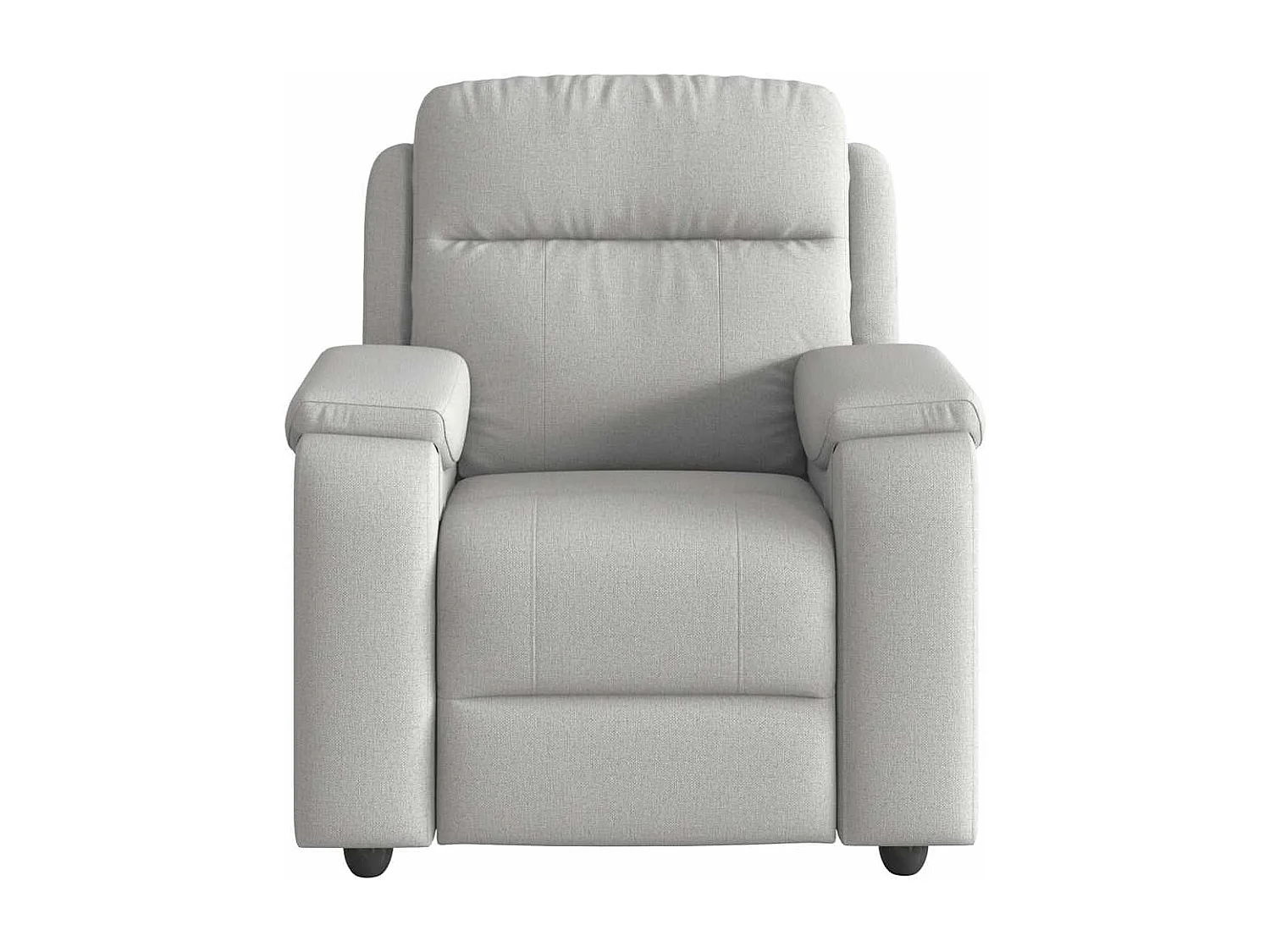 Fauteuil inclinable-Chaise de relax-Fauteuil TV gris nuage tissu SHL4851