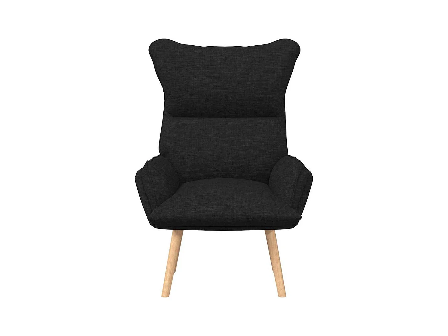 Sillón de relax | Silla Relax | Sillón de salón Negro 69x74x93 cm tela SHL5704