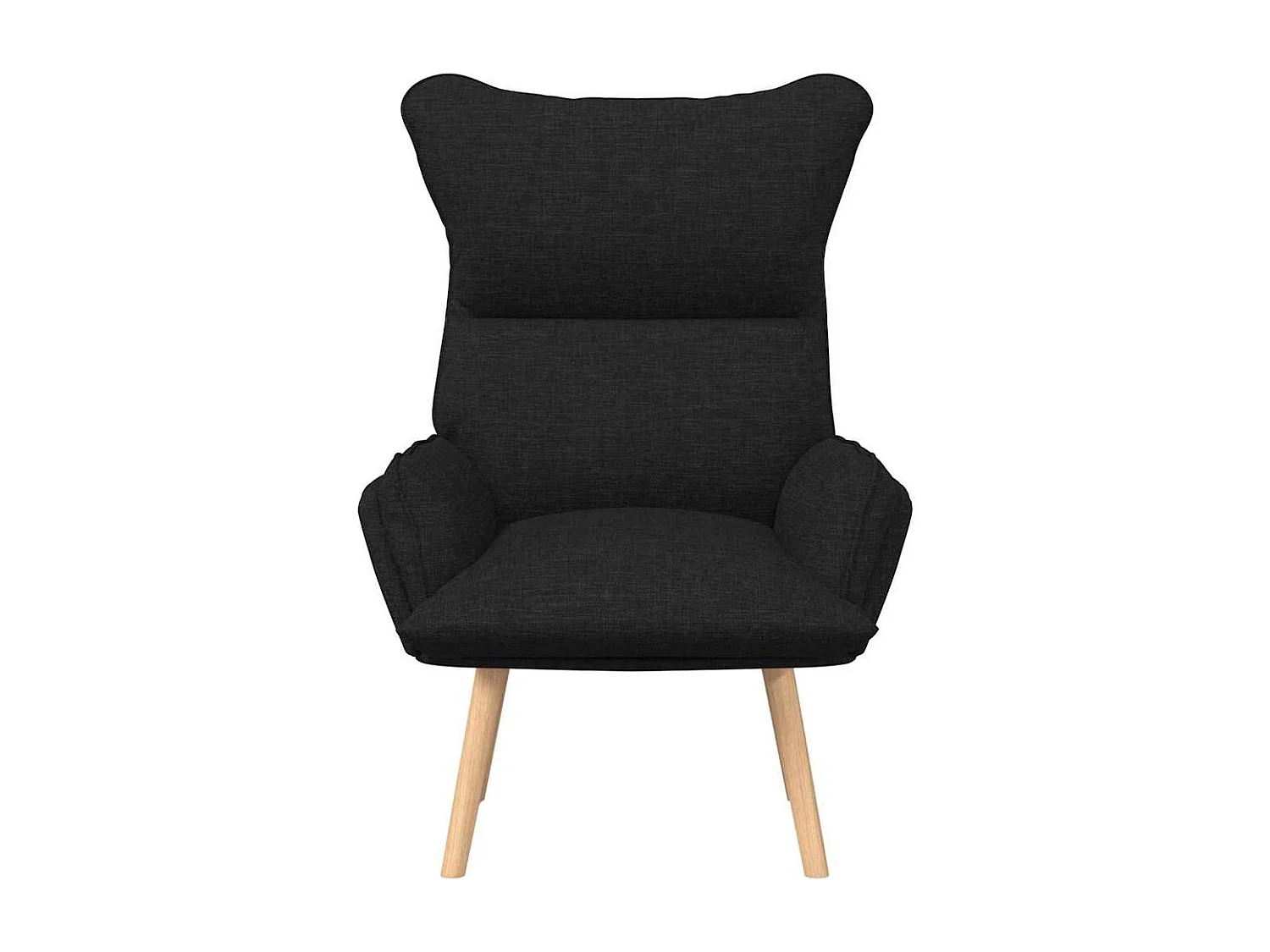 Sillón de relax | Silla Relax | Sillón de salón Negro 69x74x93 cm tela SHL5704