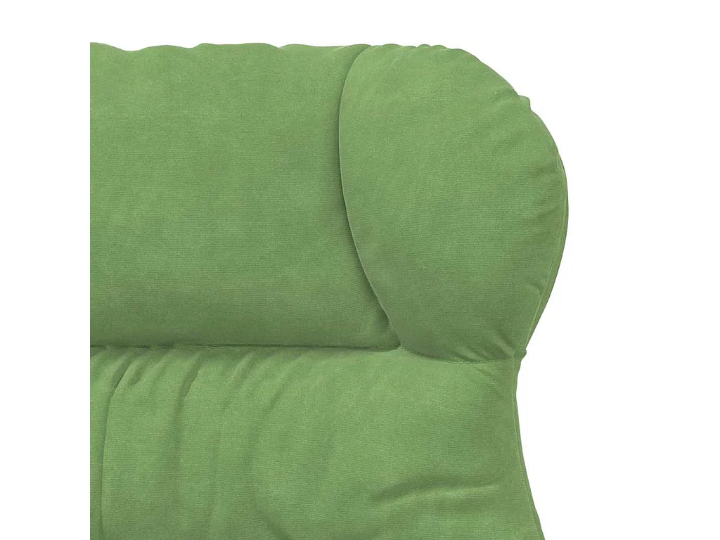 Sillón de relax | Silla Relax | Sillón de salón Verde claro 69x74x93 cm Terciopelo SHL9072