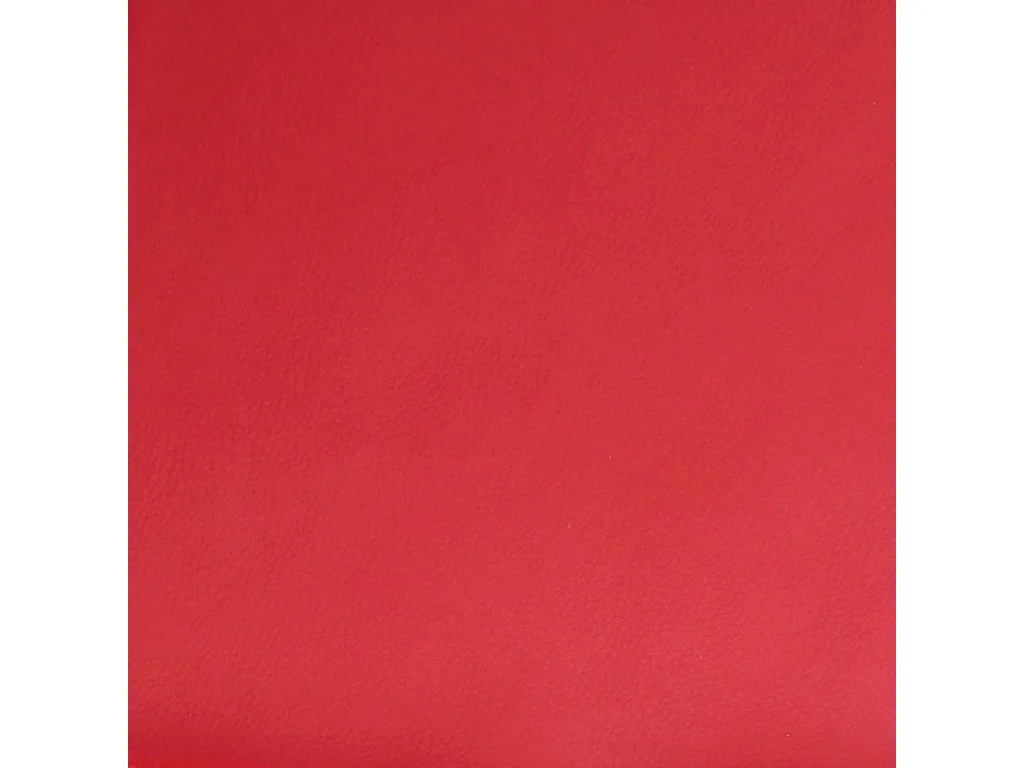 Relaxstoel | Fauteuil verstelbaar kunstleer rood