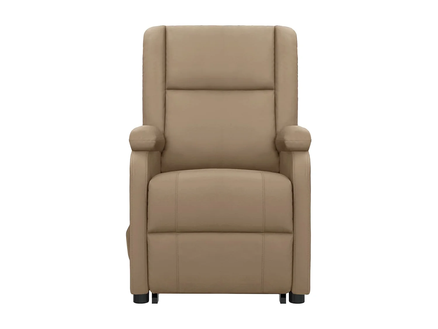 Poltrona elevatória couro artificial cappuccino SHL829827