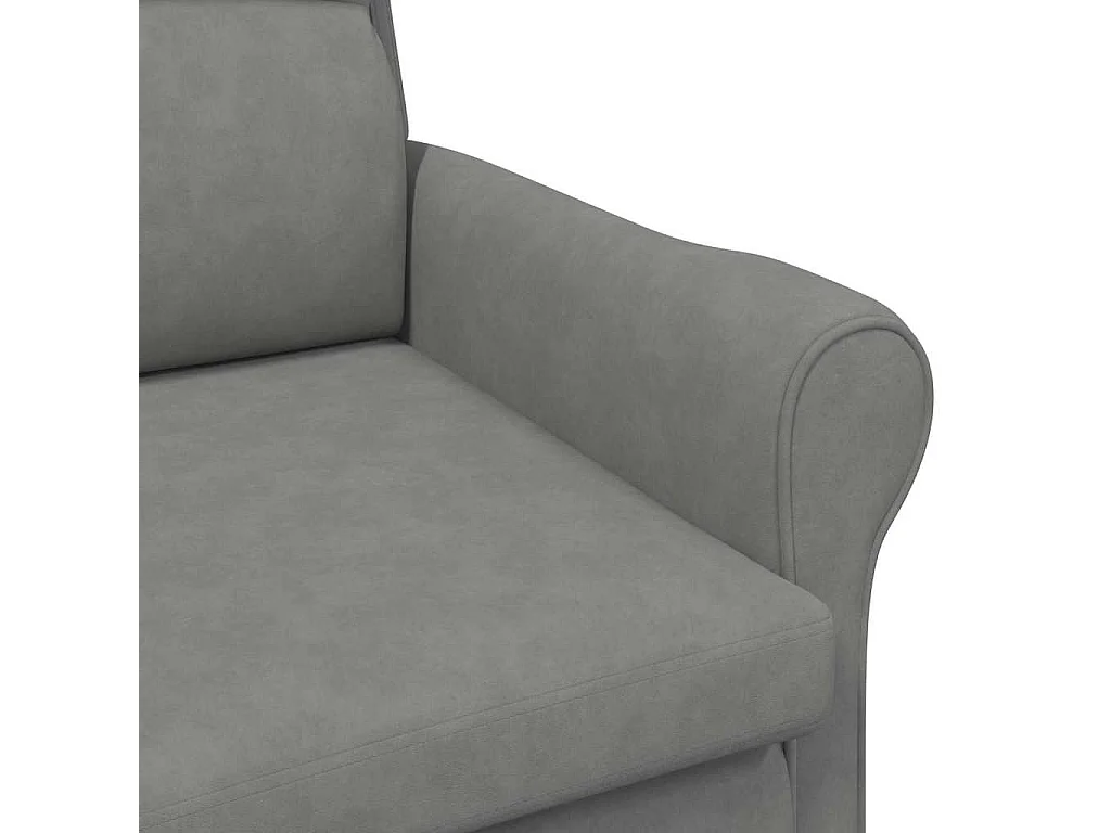 Poltrona | Cadeira Relax Cinzento escuro 76x94x102 cm Microfibra SHL359366