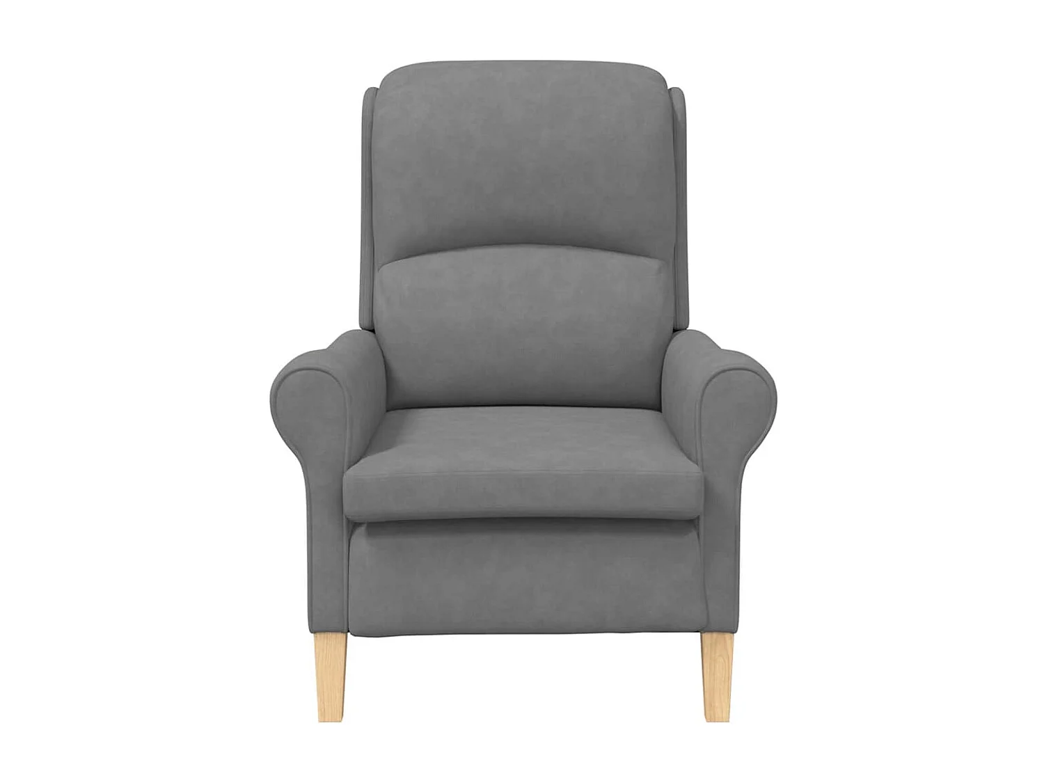 Fauteuil de Salon-Chaise de relax Gris foncé 76x94x102 cm Microfibre SHL2310