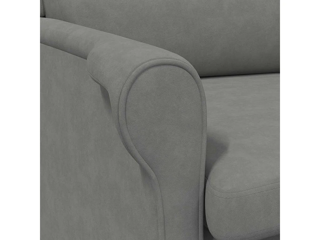 Fauteuil de Salon-Chaise de relax Gris foncé 76x94x102 cm Microfibre SHL2310