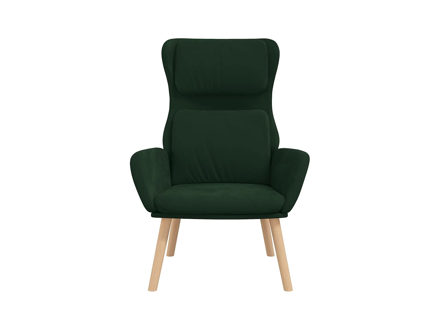 Sillón de relax | Silla de relax de terciopelo verde oscuro SHL5178