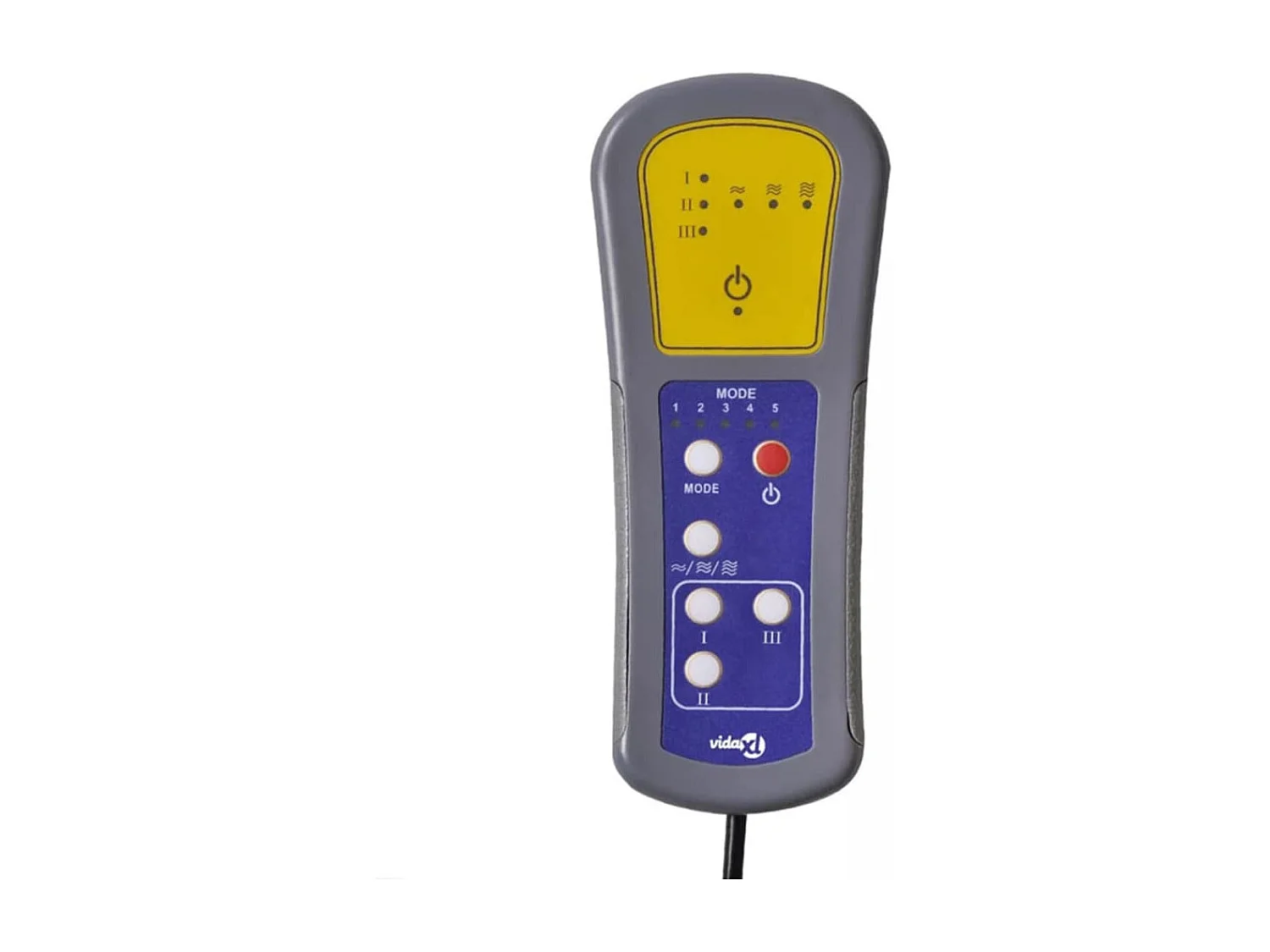 Cadeirão de massagens reclinável com apoio de pés veludo azul SHL605327