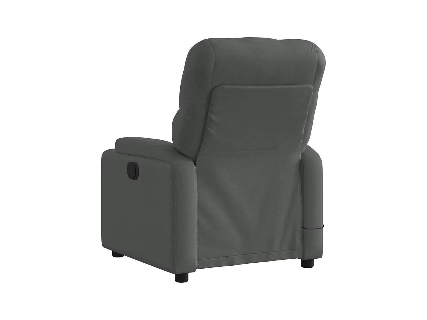 Fauteuil inclinable-Chaise de relax-Fauteuil de Massage gris foncé tissu SHL1270