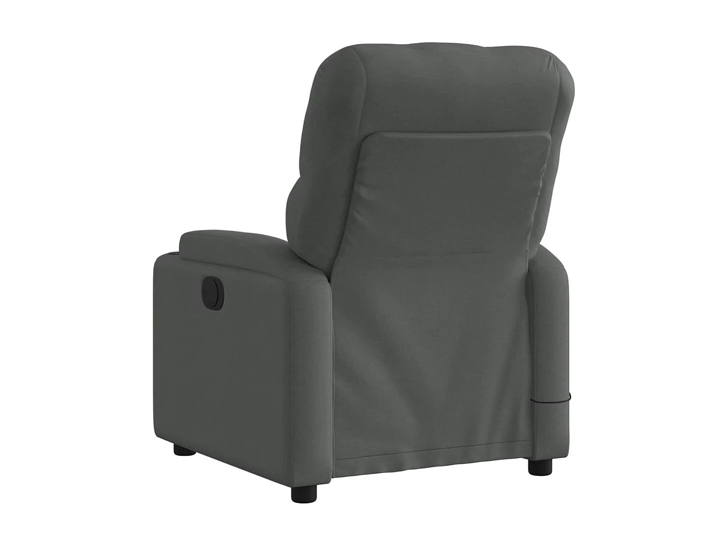 Fauteuil inclinable-Chaise de relax-Fauteuil de Massage gris foncé tissu SHL1270