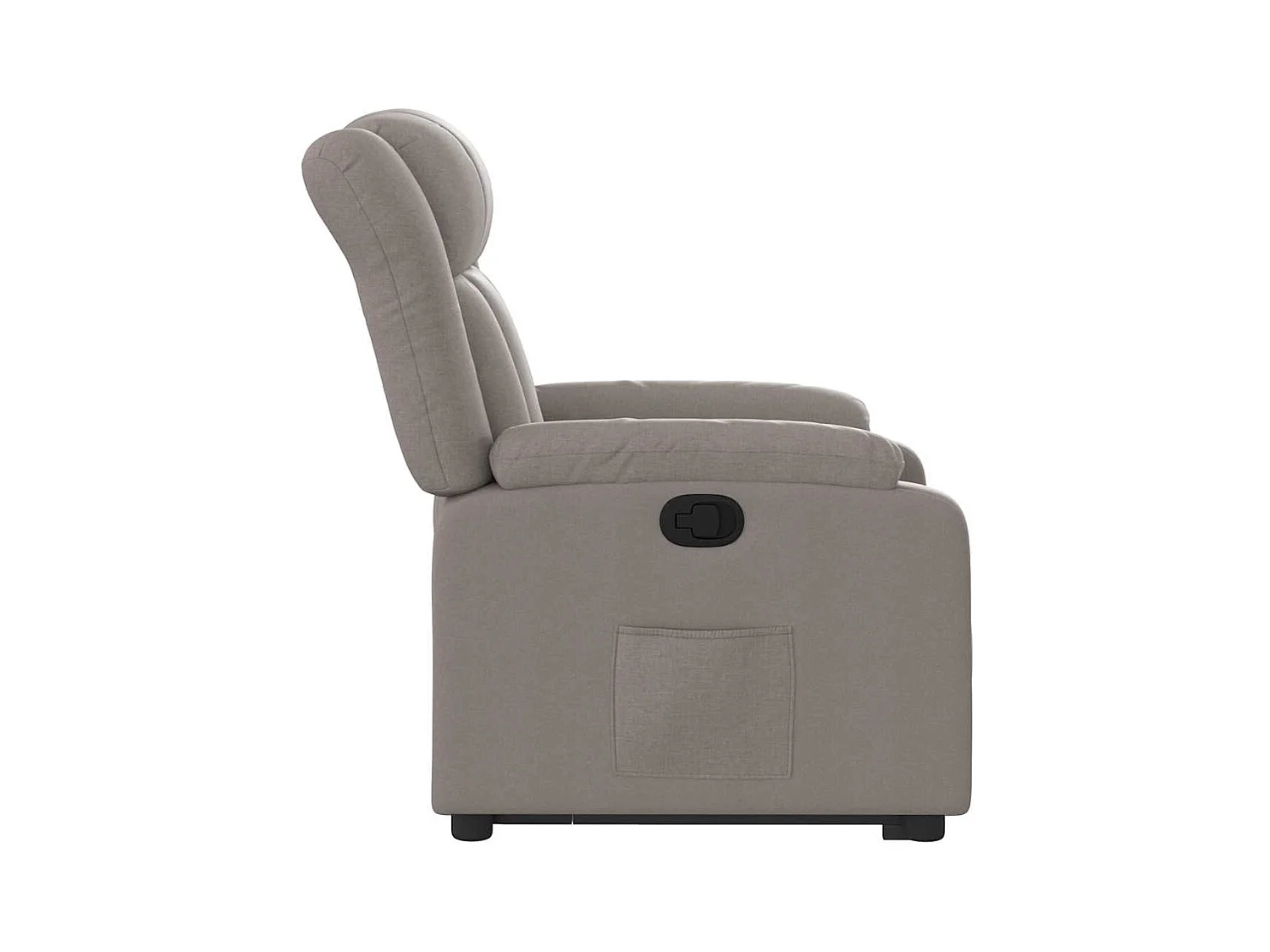 Sillón de relax | Silla | Sillón reclinable elevable tela gris taupe SHL4082