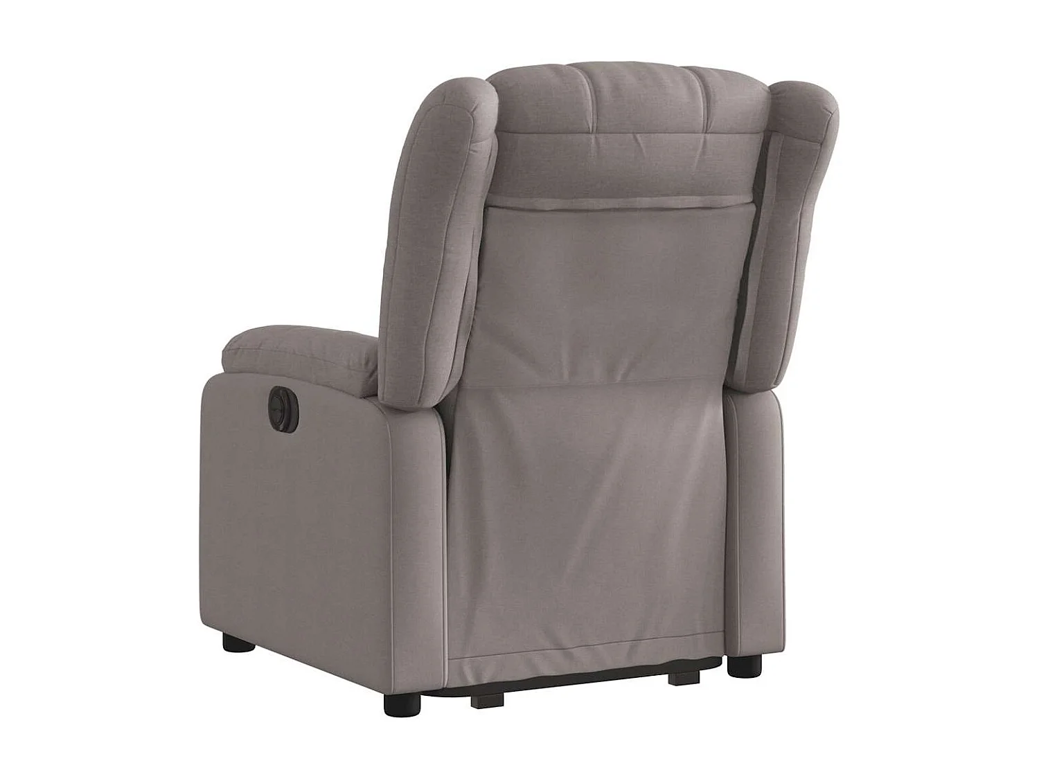 Fauteuil inclinable-Chaise de relax-Fauteuil salon taupe tissu SHL3617