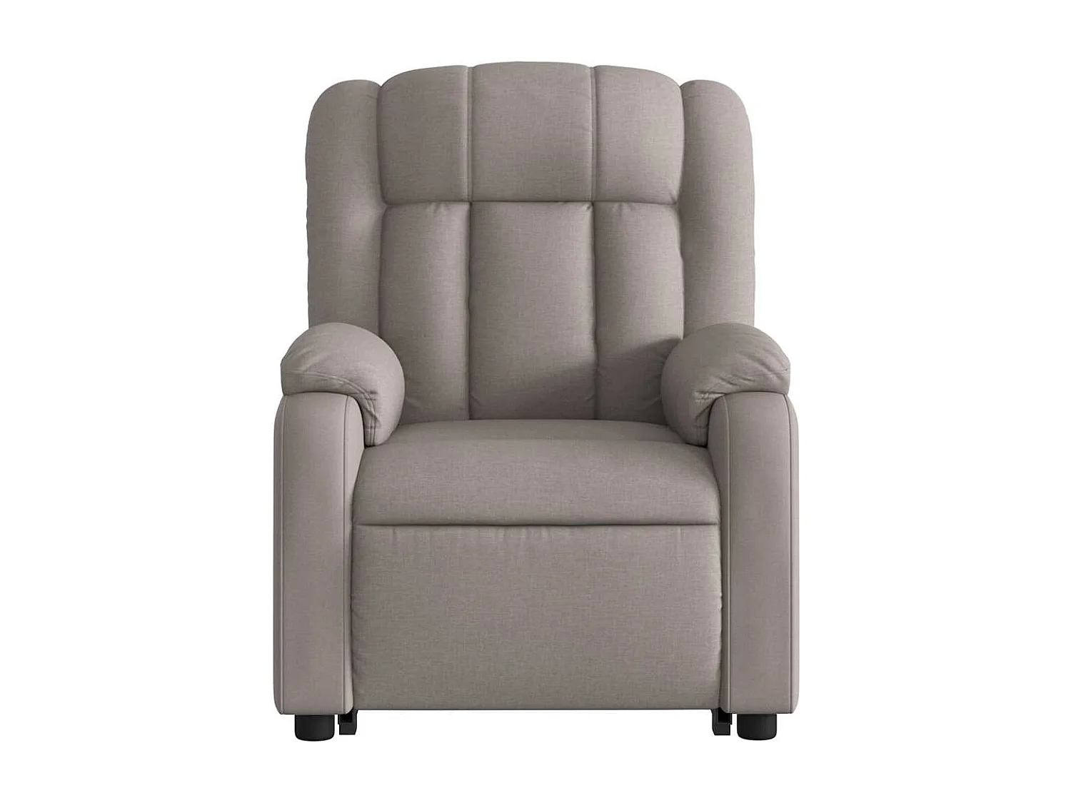 Fauteuil inclinable-Chaise de relax-Fauteuil salon taupe tissu SHL3617