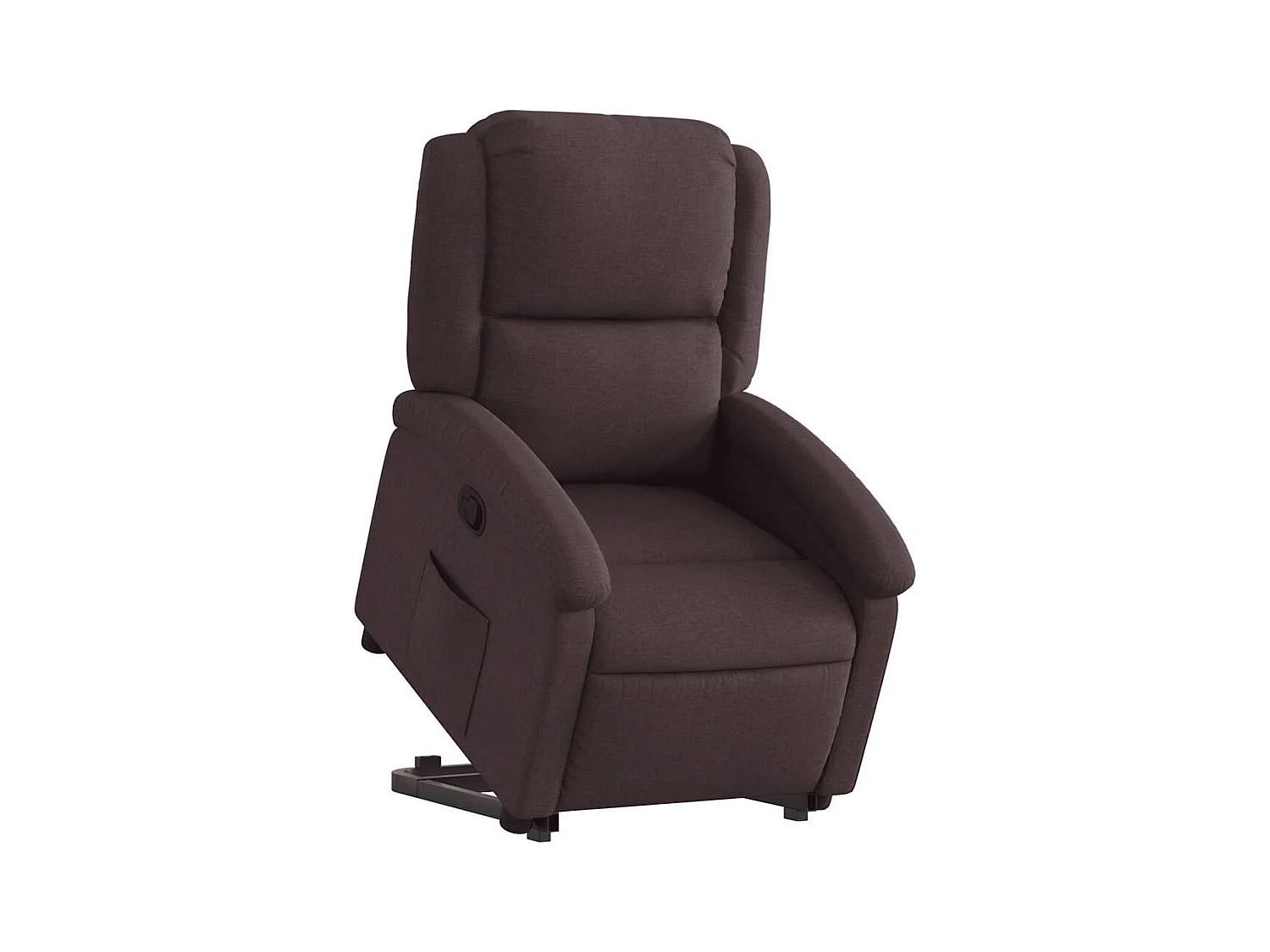 Sillón de relax | Silla | Sillón reclinable elevable tela marrón oscuro SHL8260