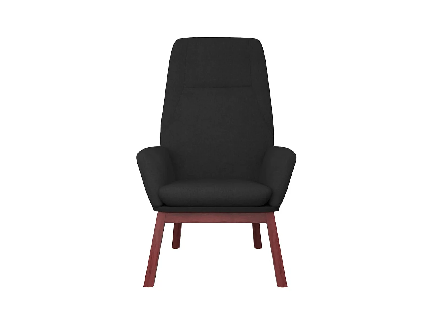 Sillón de relax | Silla de relax de tela negro SHL3855