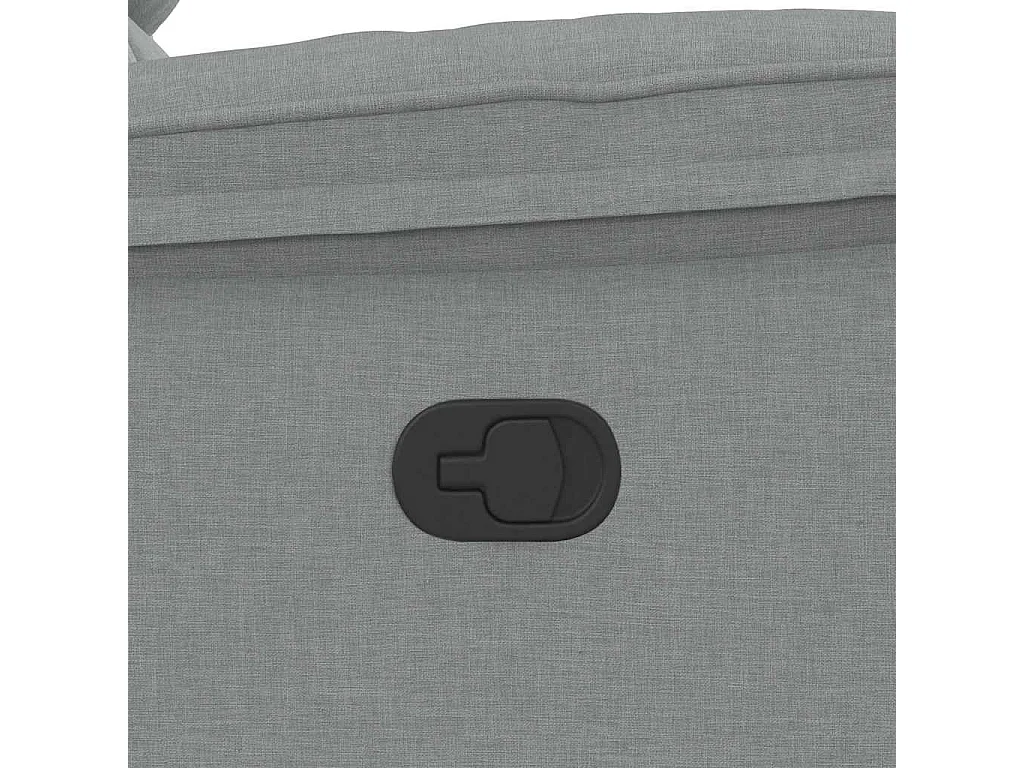 Sillón de relax | Sillón reclinable de tela gris claro SHL8310