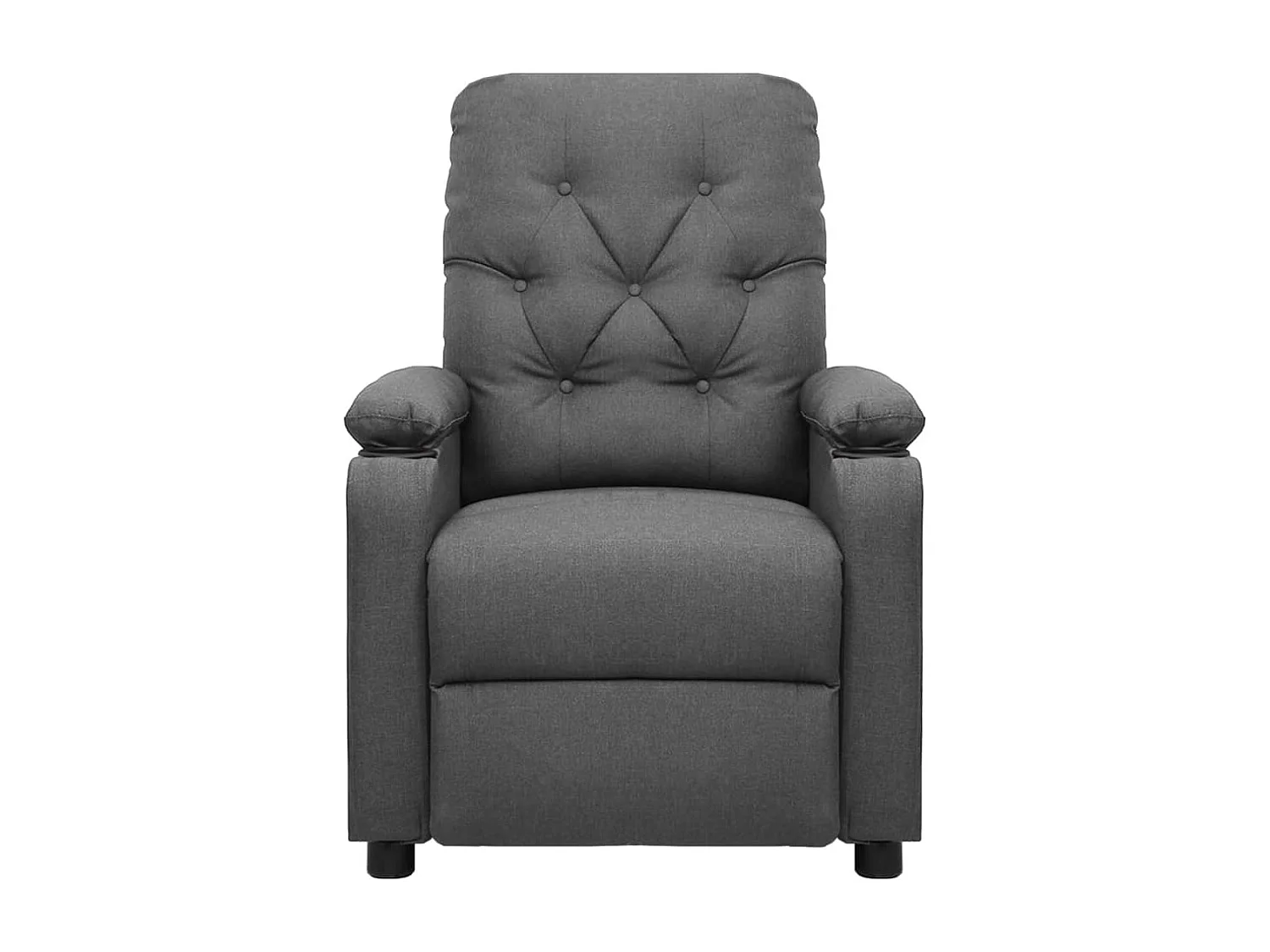Silla de relax | Sillón elevable tela gris claro SHL4585