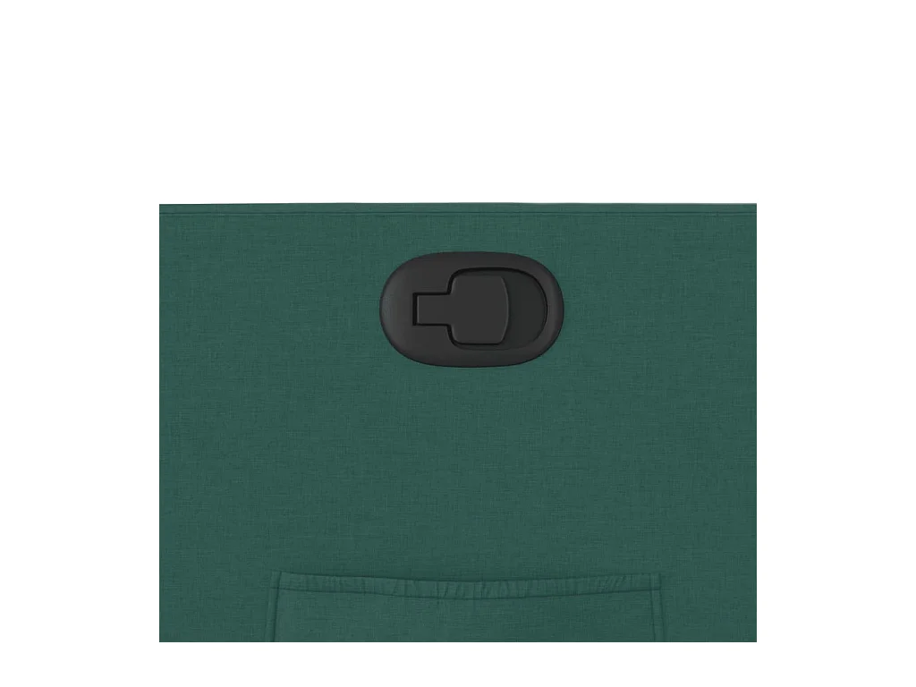 Fauteuil inclinable-Chaise-Fauteuil salon Vert foncé Tissu SHL3111