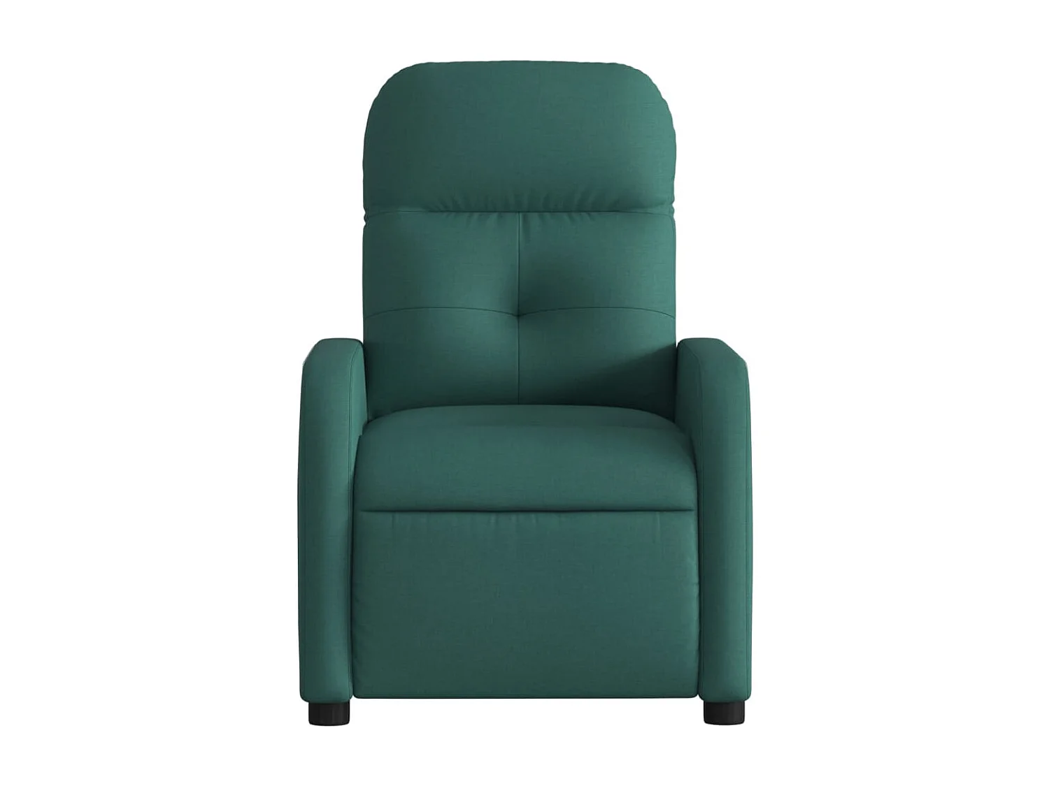 Sillón de relax | Silla | Sillón reclinable de tela verde oscuro SHL5989