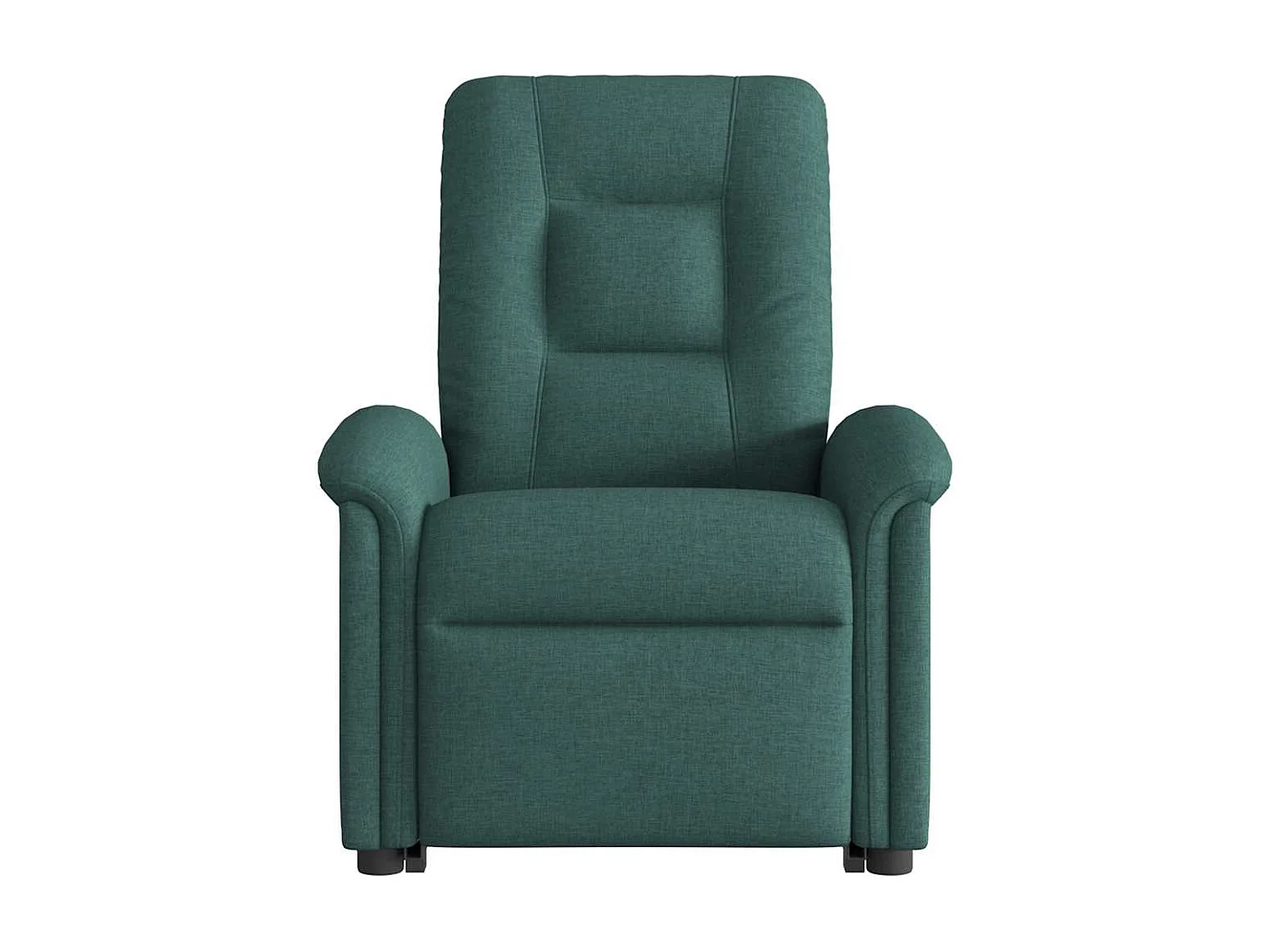 Silla de relax | Sillón eléctrico reclinable elevable de tela verde oscuro SHL4118