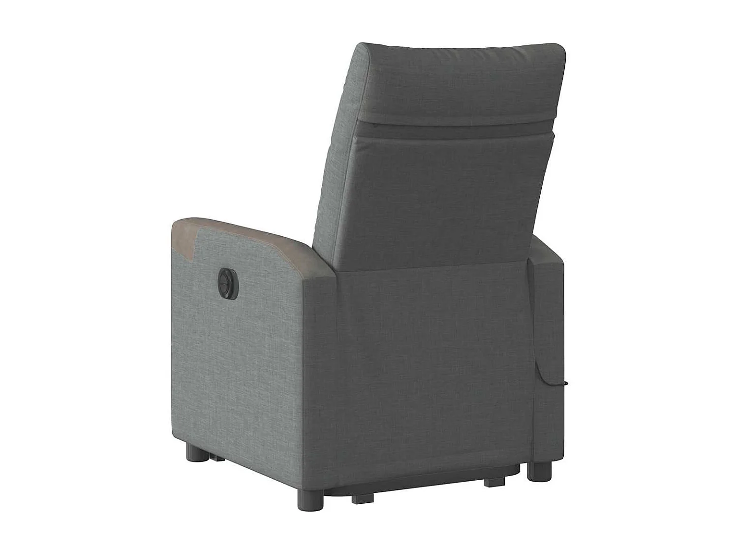 Sillón de salón | Silla | Sillón de masaje eléctrico reclinable elevable tela gris oscuro SHL8528
