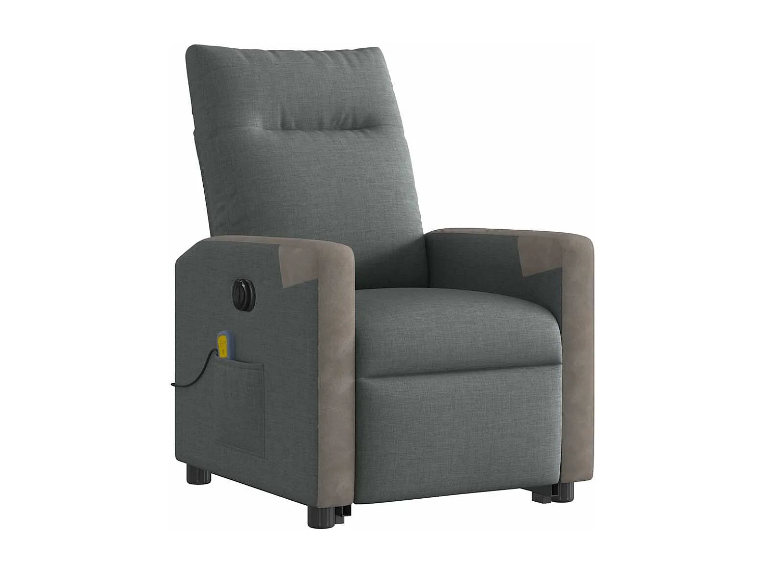 Sillón de salón | Silla | Sillón de masaje eléctrico reclinable elevable tela gris oscuro SHL8528
