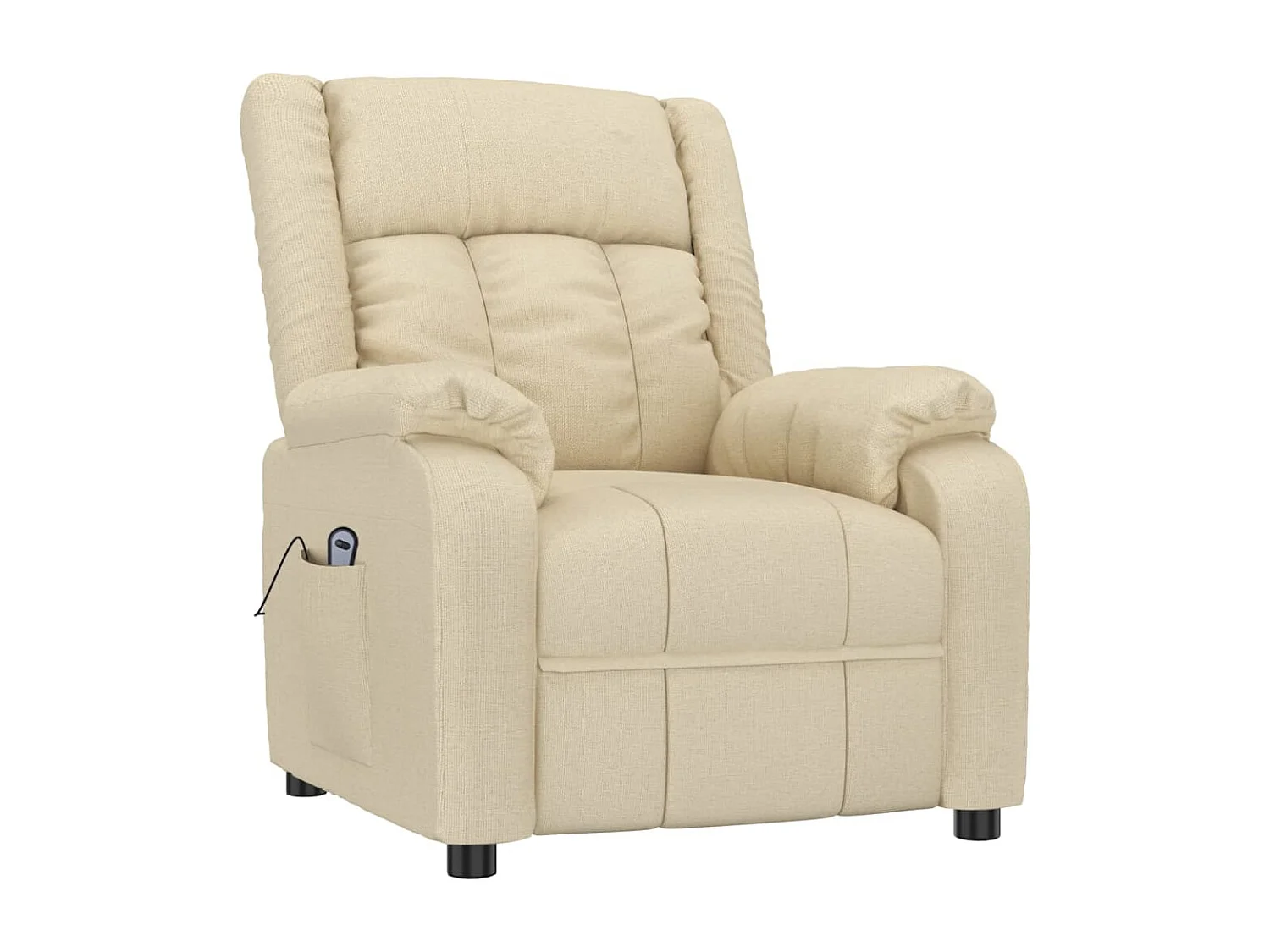 Sillón de relax | Silla | Sillón reclinable eléctrico de tela crema SHL7424