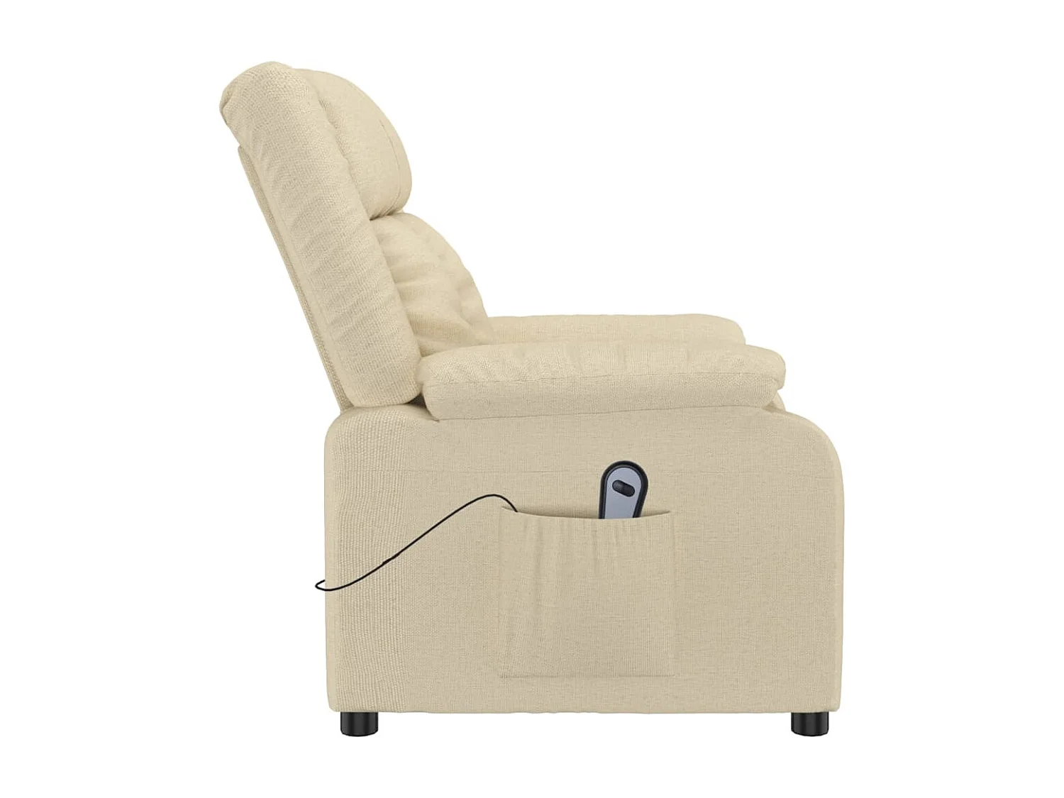 Sillón de relax | Silla | Sillón reclinable eléctrico de tela crema SHL7424